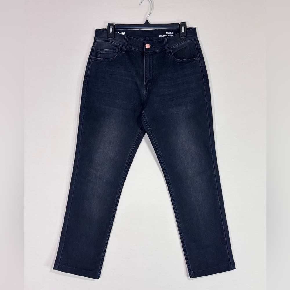Mugsy MAGS Dark Wash Stretch Jeans Modern Slim Luxe Comfort Fit